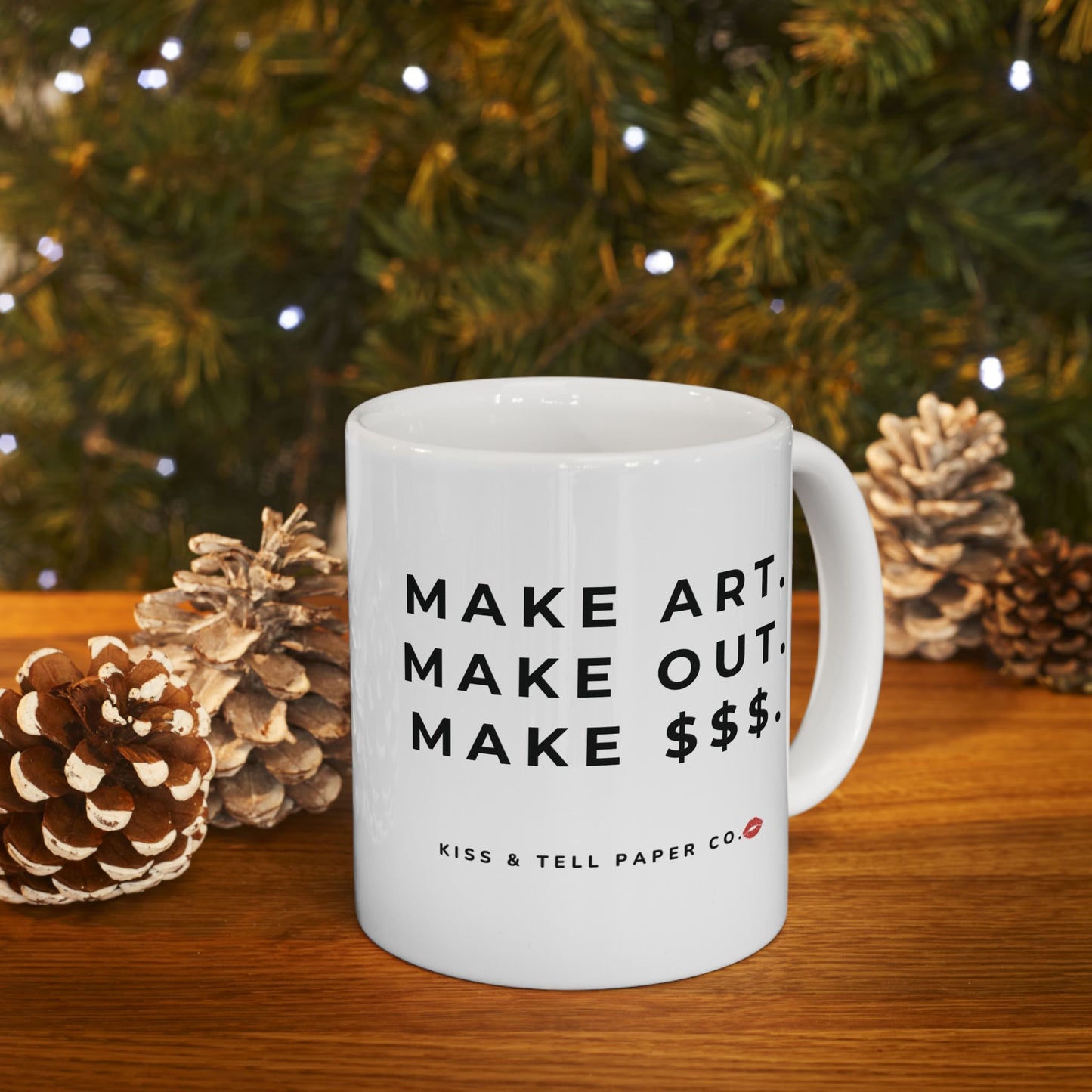 Make Art Ceramic Mug