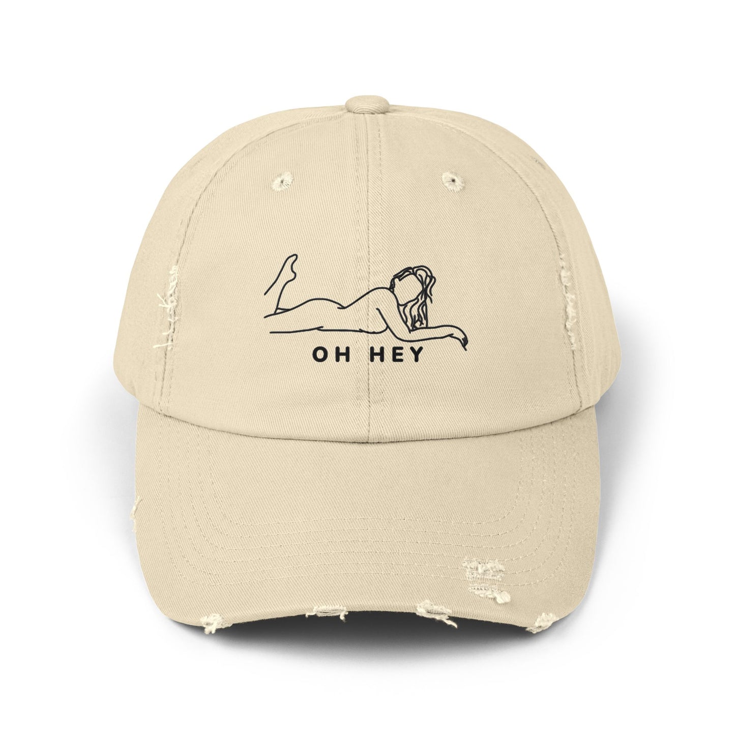 Flirty Distressed Cap