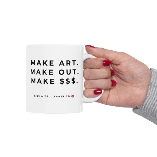 Make Art Ceramic Mug