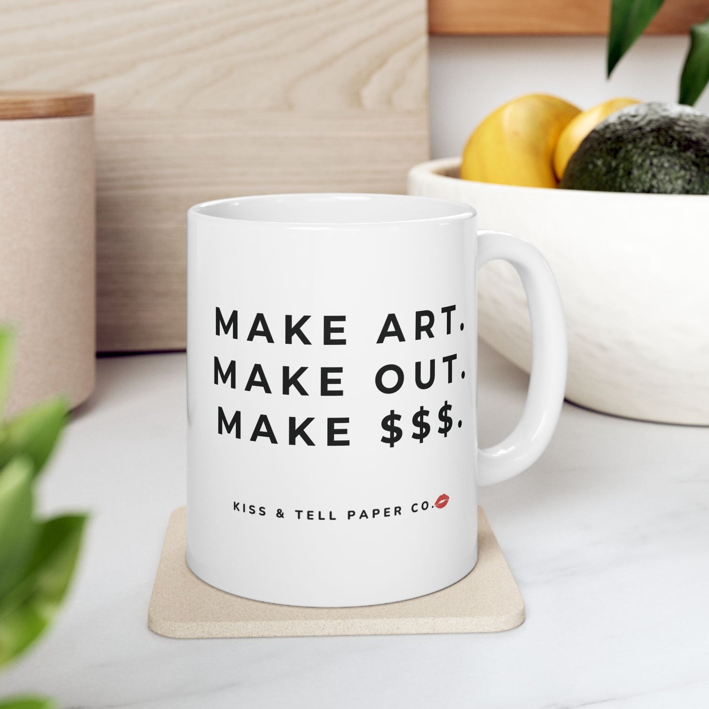 Make Art Ceramic Mug