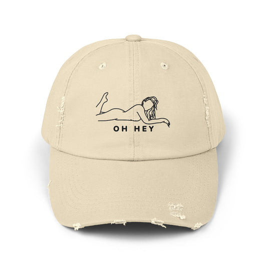 Flirty Distressed Cap