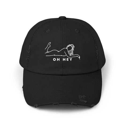 Flirty Distressed Cap