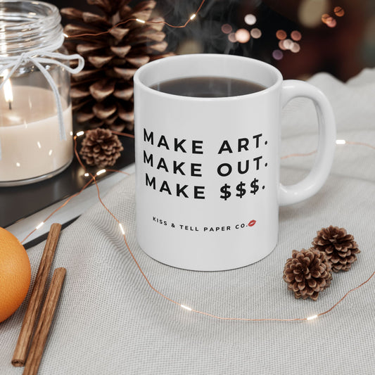 Make Art Ceramic Mug