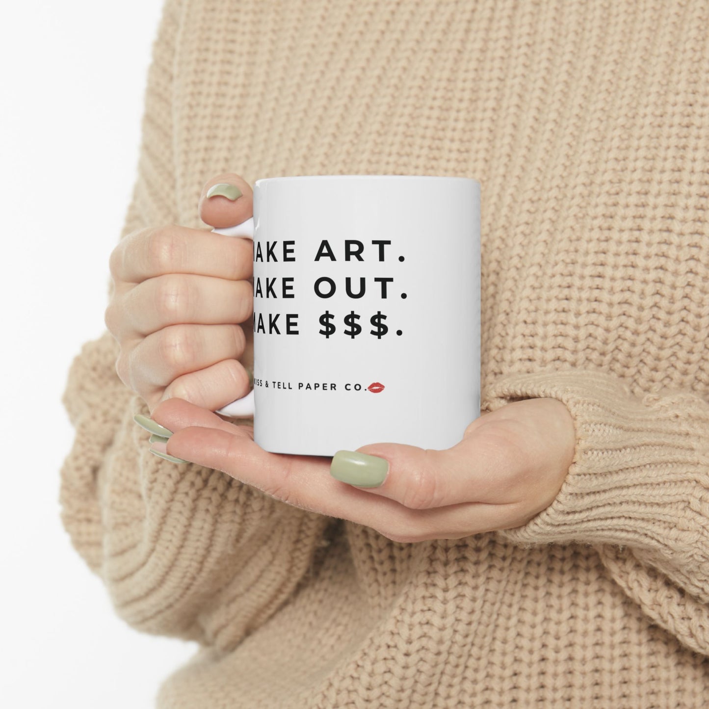 Make Art Ceramic Mug